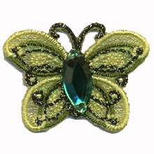 PAPILLON avec strass (12)