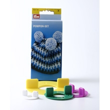 Set pompons 4 tailles