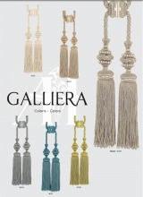 Embrasse GALLIERA en 96cm - 2 glands de 360mm - En 12 coloris