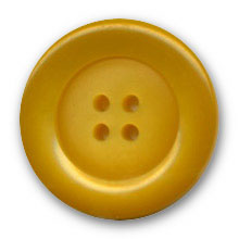 Bouton jaune polyester bord brillant centre satin 14,18,22,27 m