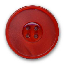 Bouton rouge en polyester en 22 et 27 mm